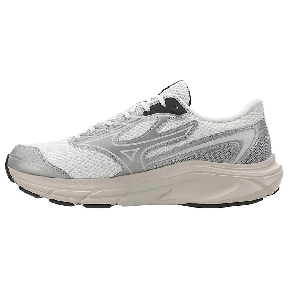 Tênis Mizuno Hawk 6 - Masculino - Branco-Preto Branco/Preto 2