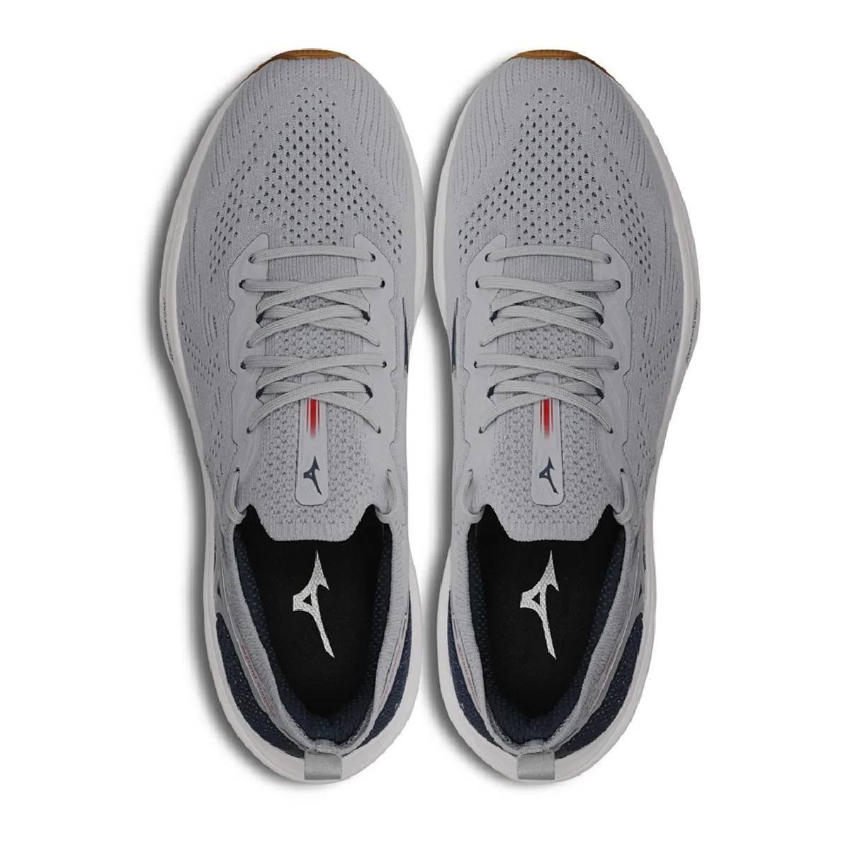 Tênis Mizuno Sunrise Masculino - Cinza-Branco Cinza/Branco 3