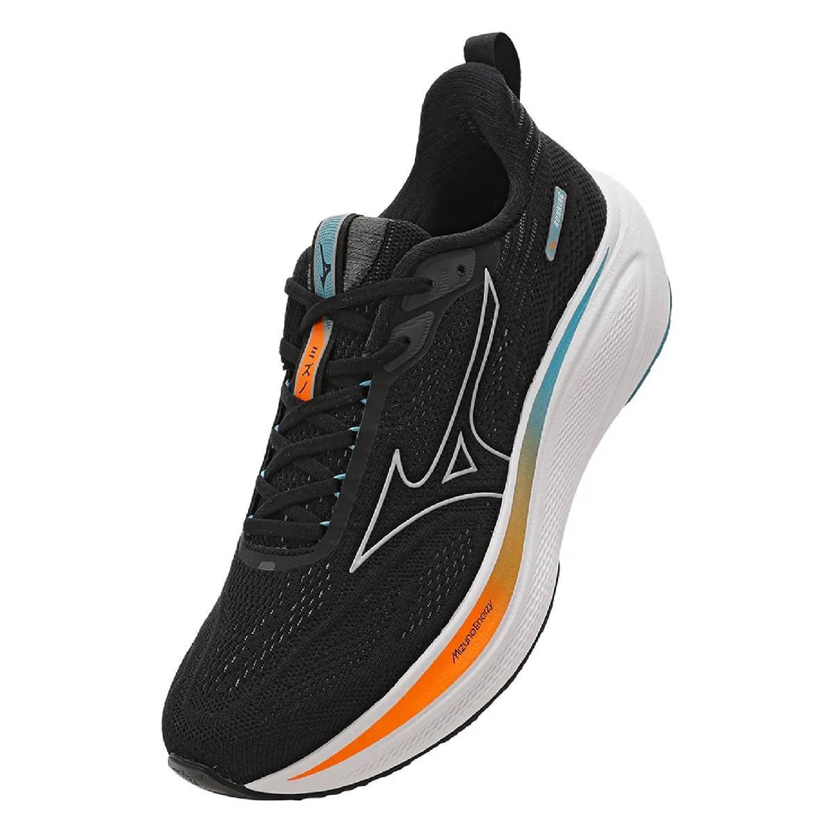 Tênis Mizuno Base Prime - Preto-Laranja Preto/Laranja 5