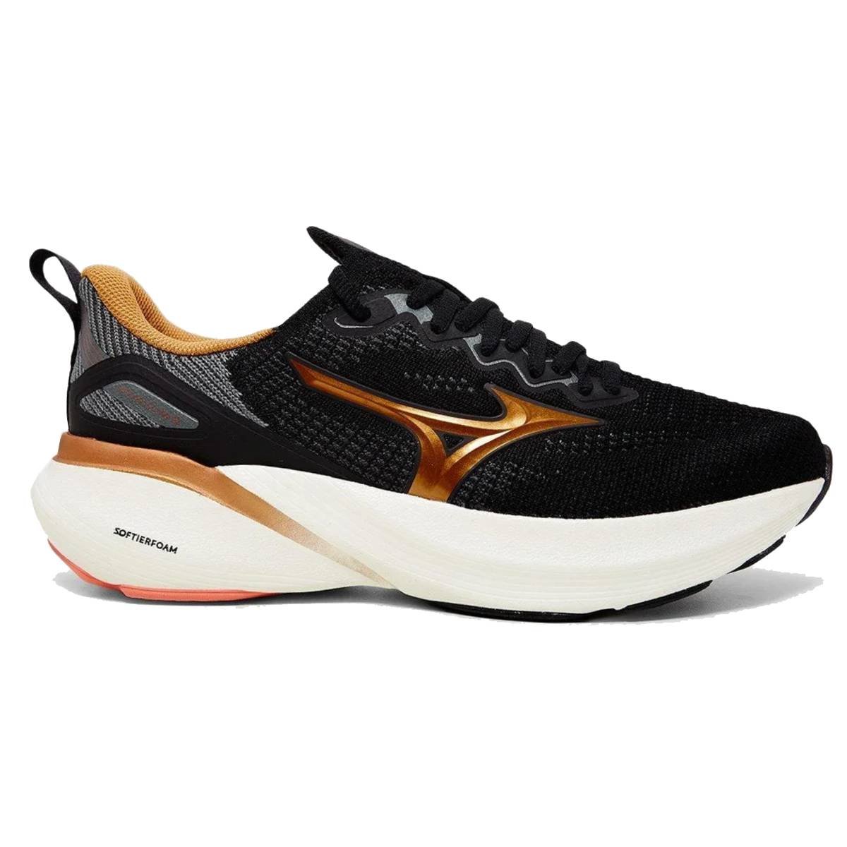Tênis Mizuno Wave Sky 7 Feminino Cinza Cinza
