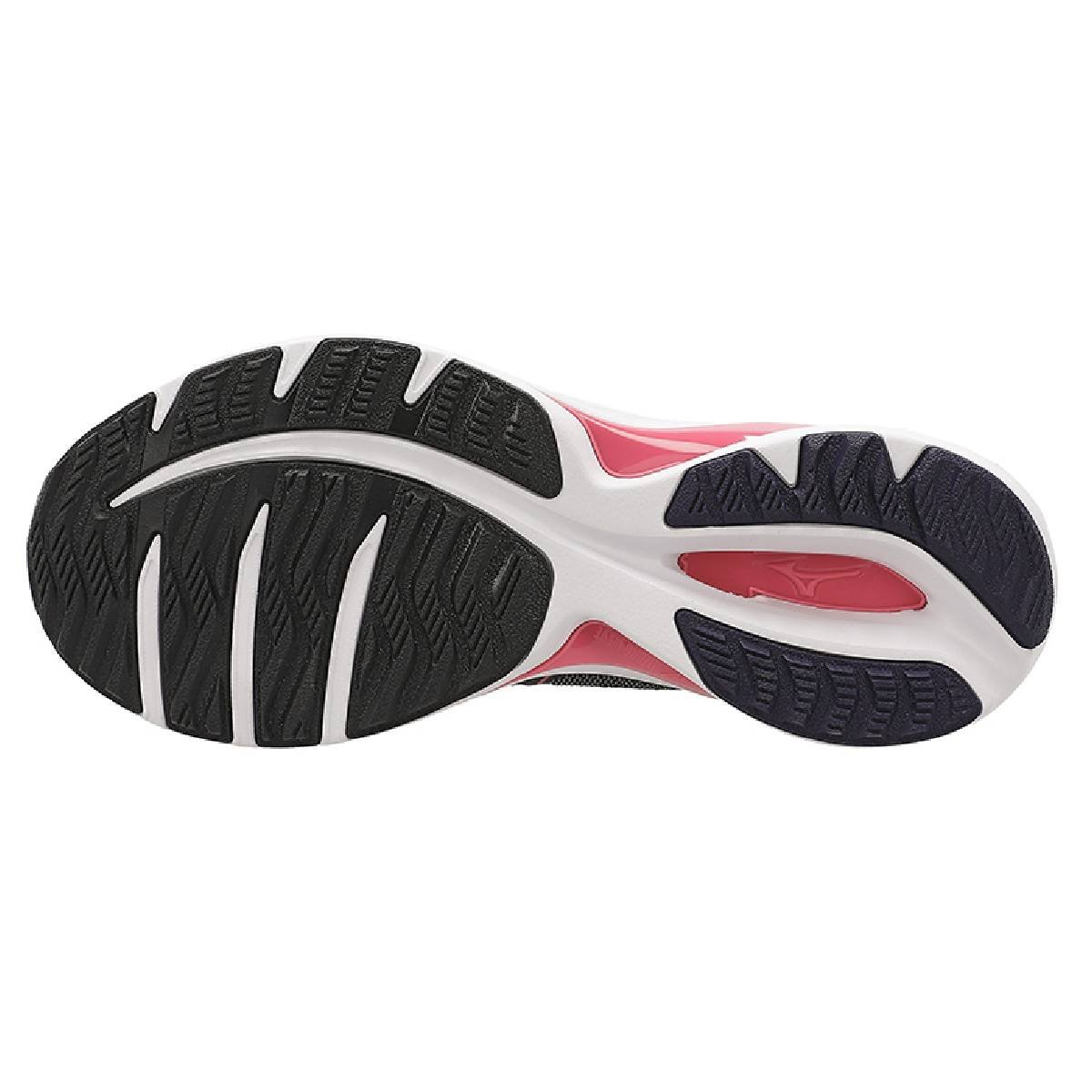 Tênis Mizuno Wave Vitality 7 Feminino - Preto-Rosa Preto/Rosa 7