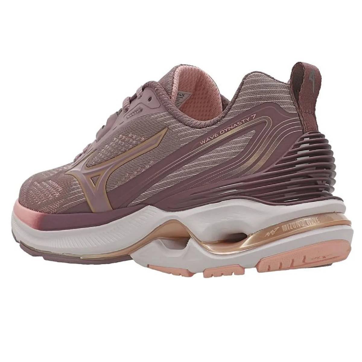 Tênis Mizuno Wave Dynasty 7 - Feminino - Lilás Lilás 2
