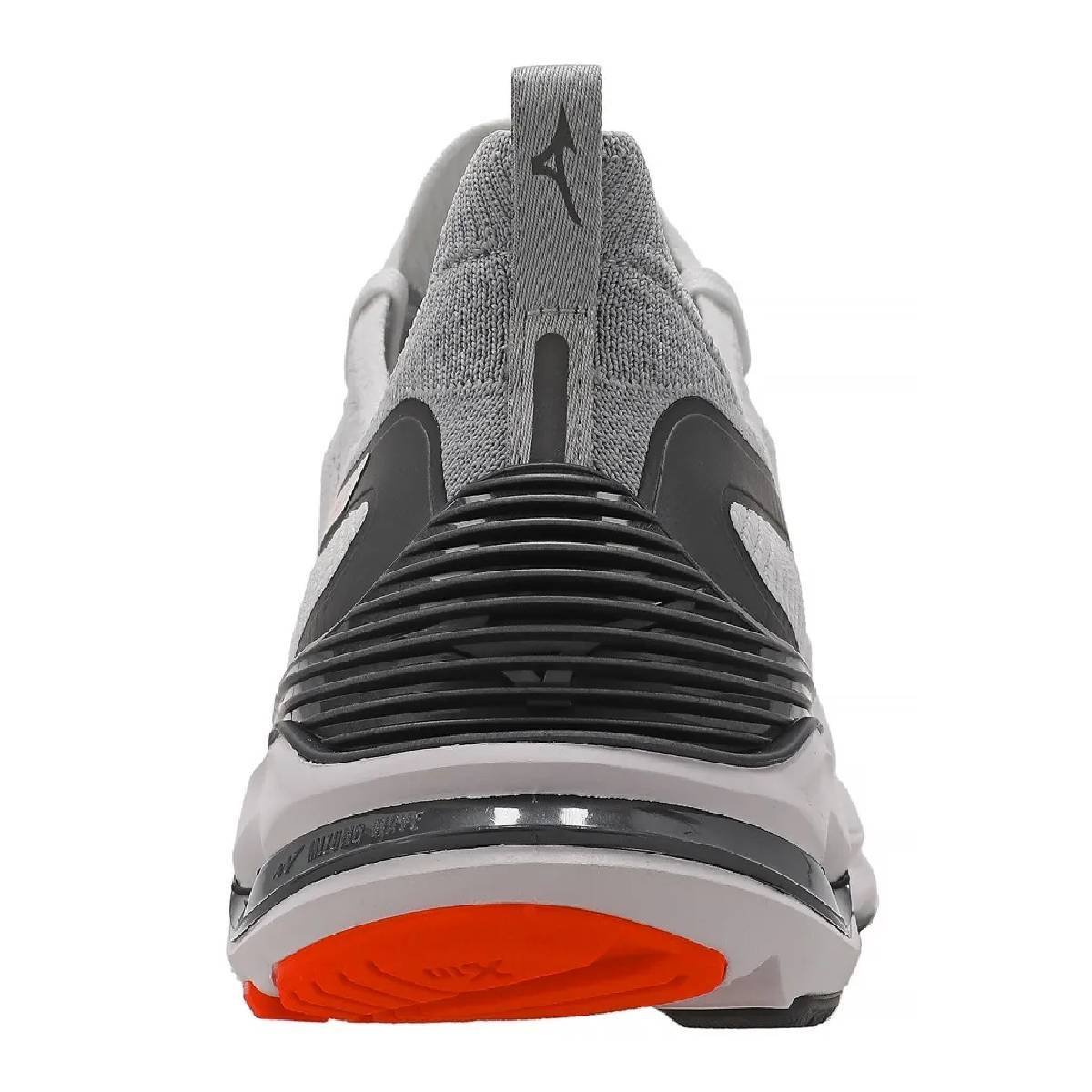 Tenis Mizuno Wave Mirai 7 - Masculino - Branco-Cinza Cinza 4