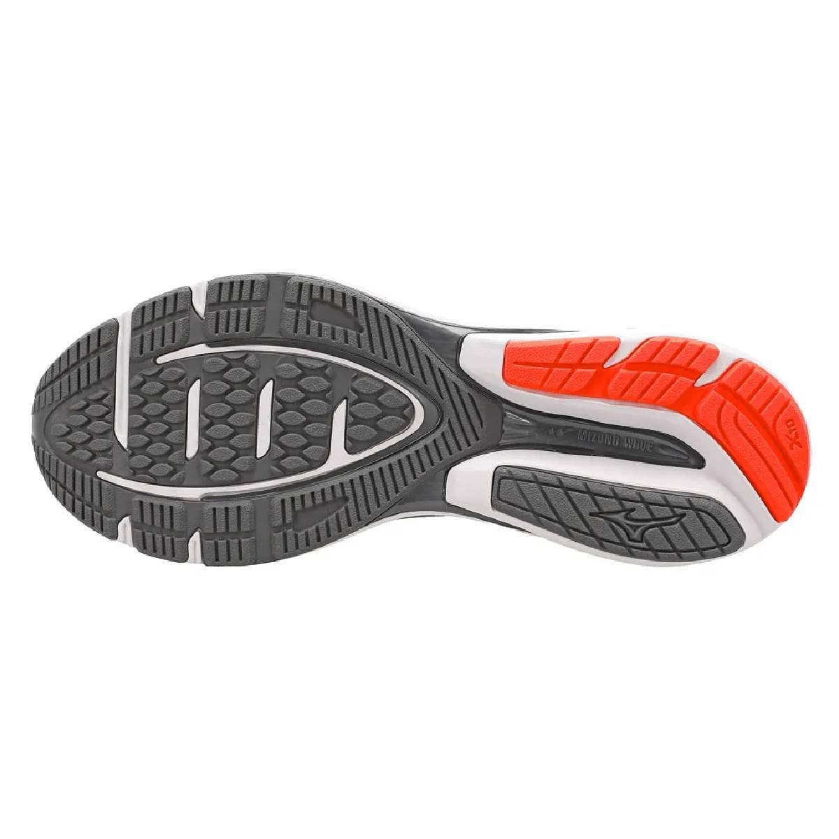 Tenis Mizuno Wave Mirai 7 - Masculino - Branco-Cinza Cinza 5