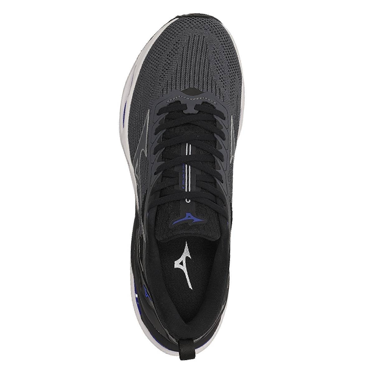Tênis Mizuno Wave Stratos 3 - Masculino - Cinza-Azul Cinza/Azul 3