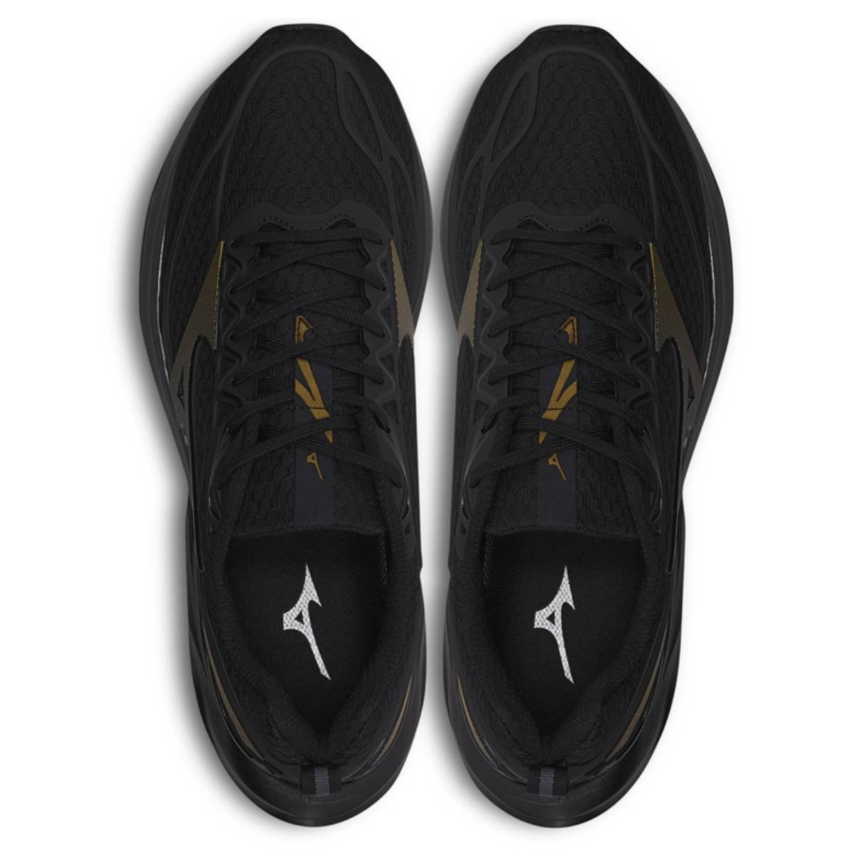 Tênis Mizuno Space 5 - Feminino - Preto-Preto Preto 3