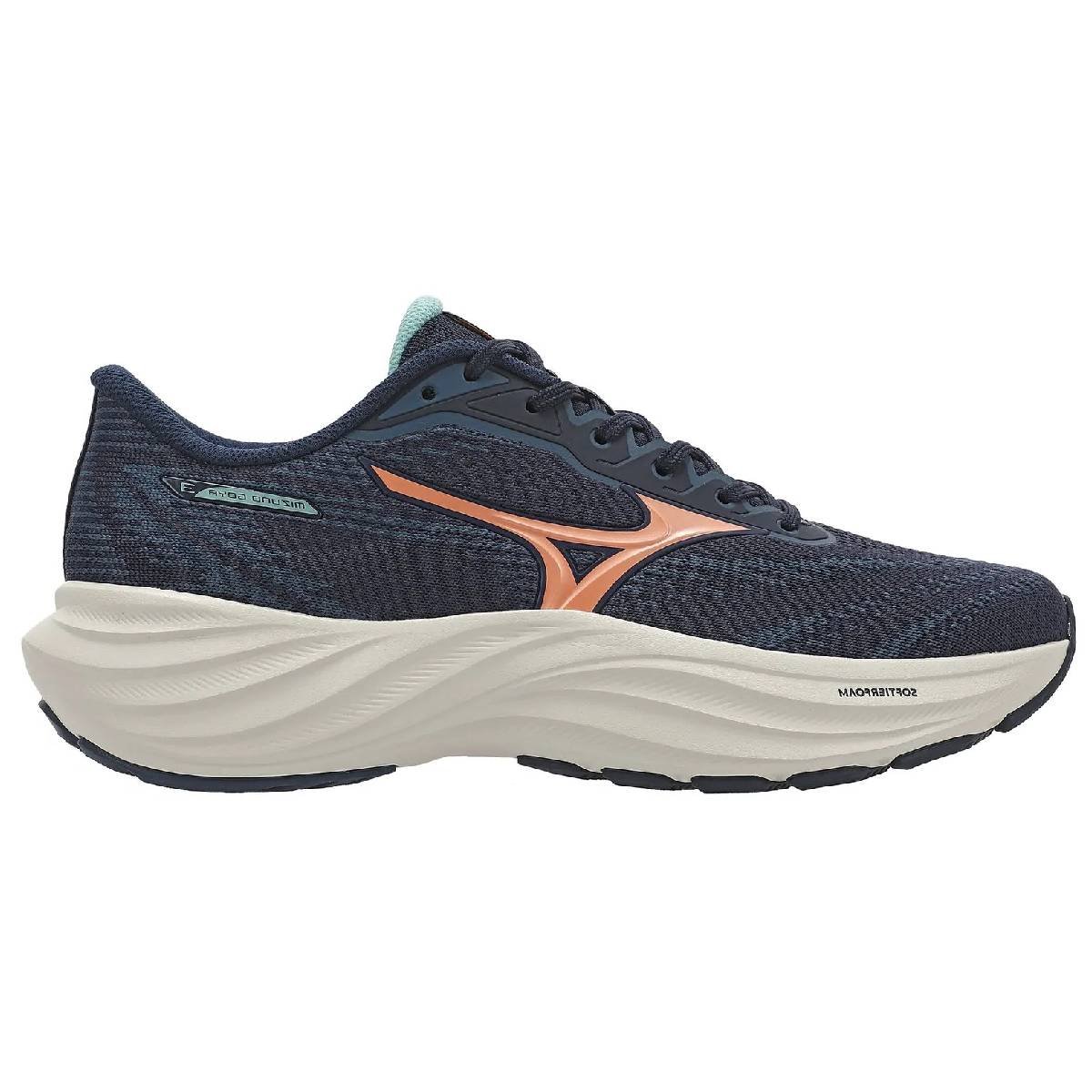 Tênis Mizuno Goya 3 - Feminino - Marinho-Laranja