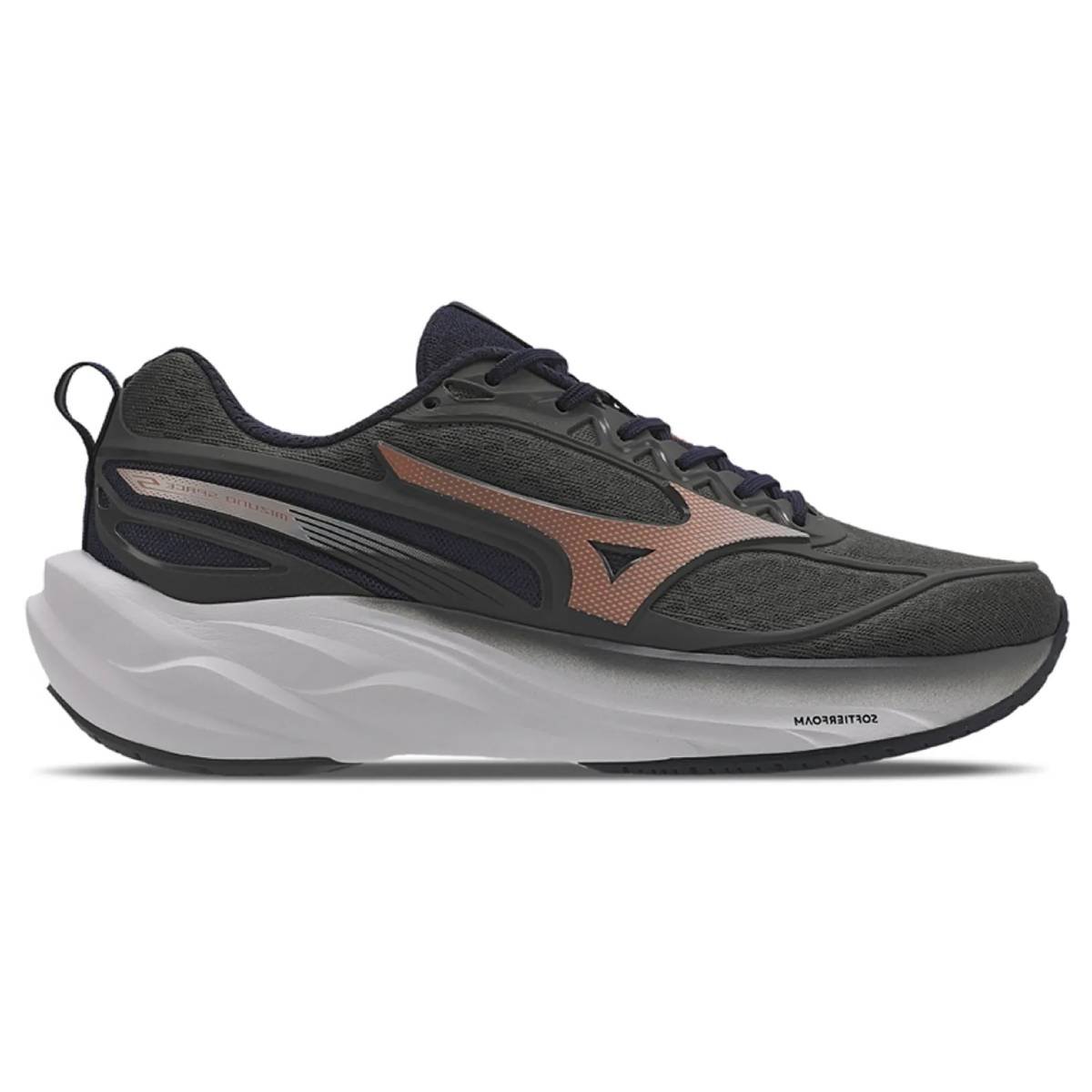 Tênis Mizuno Space 5 - Feminino - Cinza-Marinho Cinza 1