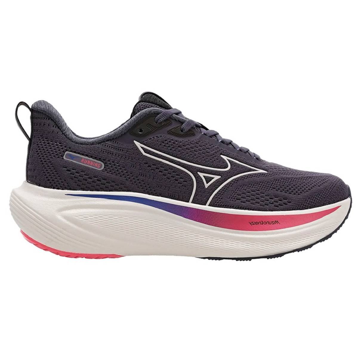 Tênis Mizuno Base Prime Feminino - Cinza-Rosa
