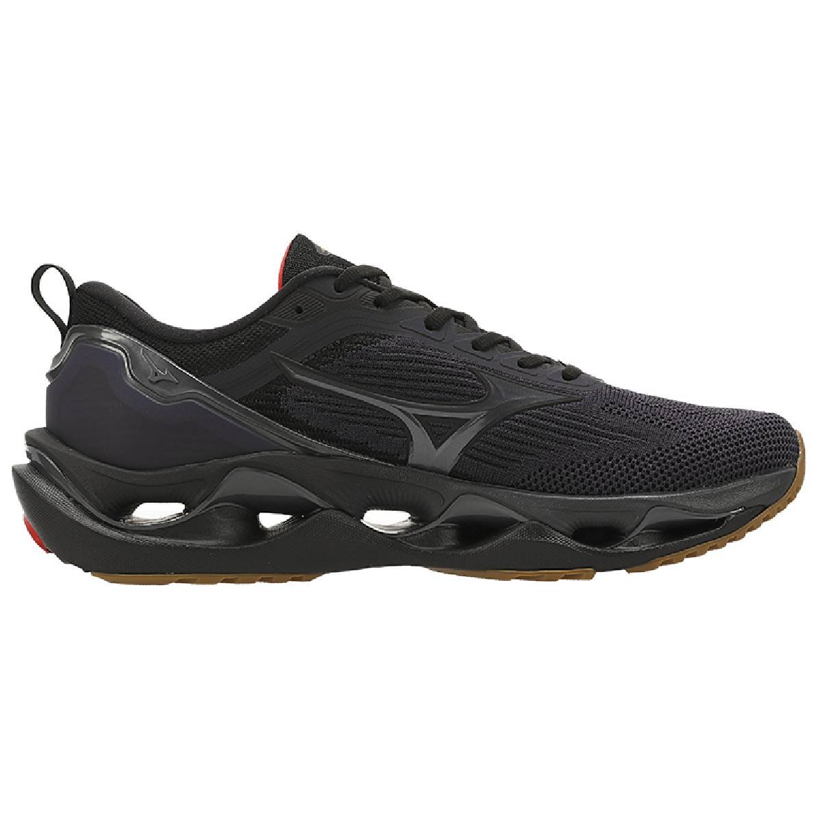 Tênis Mizuno Wave Stratos 3 - Masculino - Marinho-Vermelho Azul Marinho 2