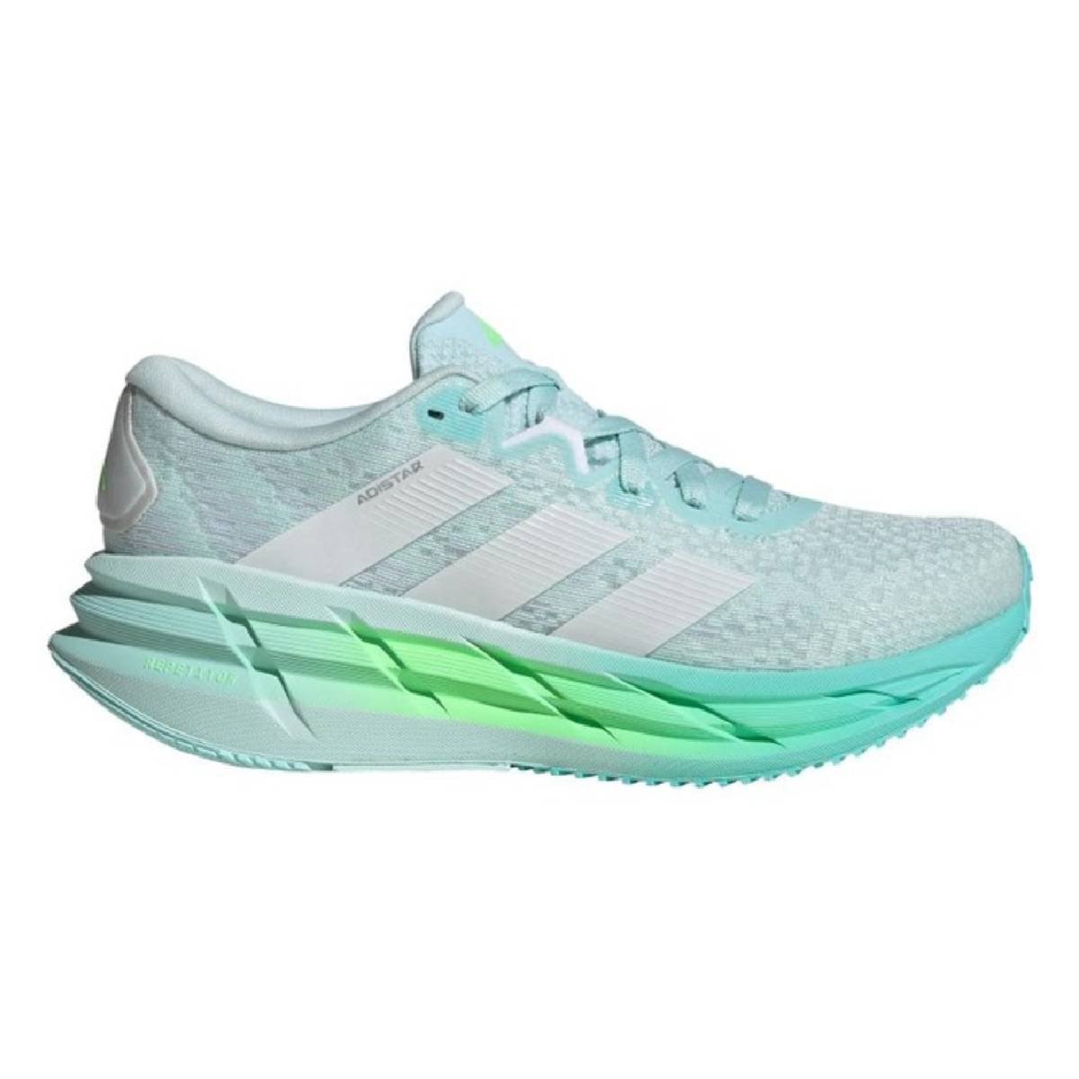 Tênis Adidas Adistar 4 Feminino - Azul Claro-Verde