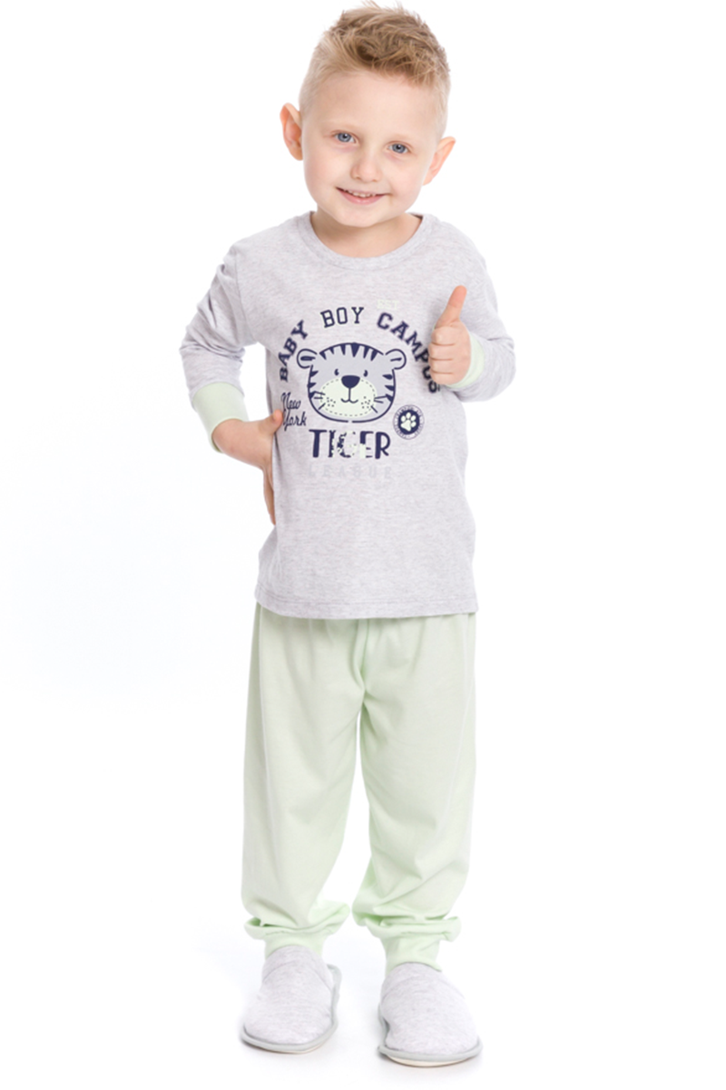 Pijama Infantil Menino Borth Baby Tiger Primeiros Passos