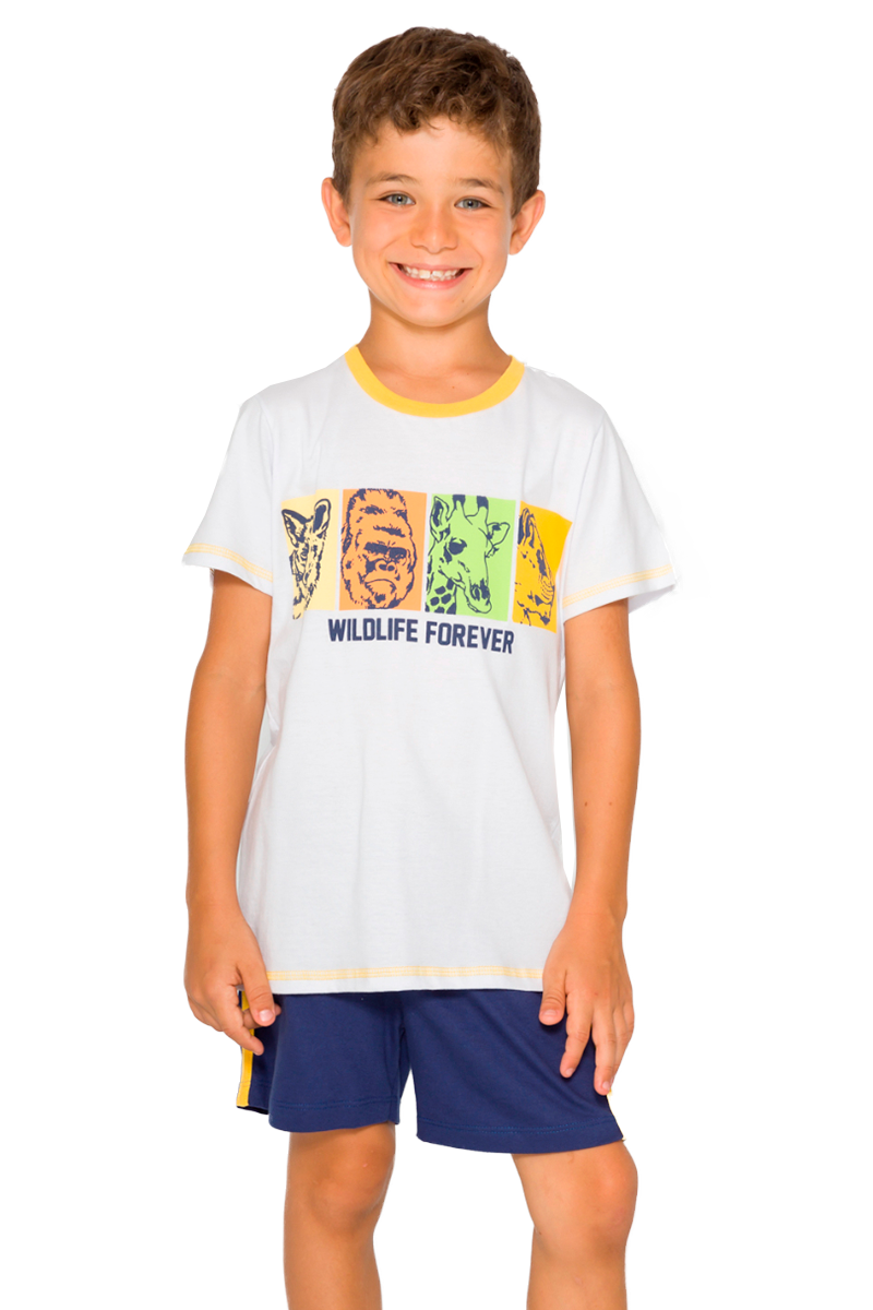 Pijama Infantil Menino Borth Wild & Free