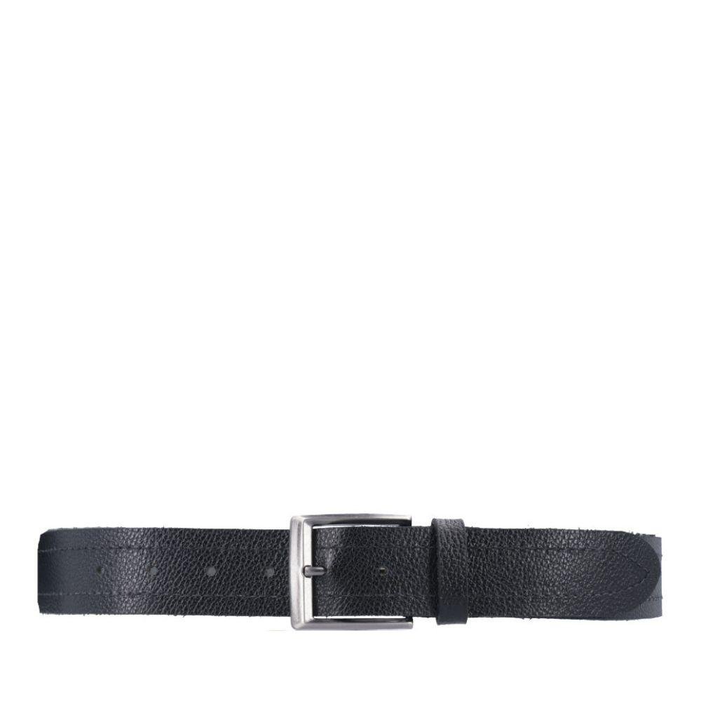 Cinto José de Couro com Fivela de Metal Bauarte  Preto 3