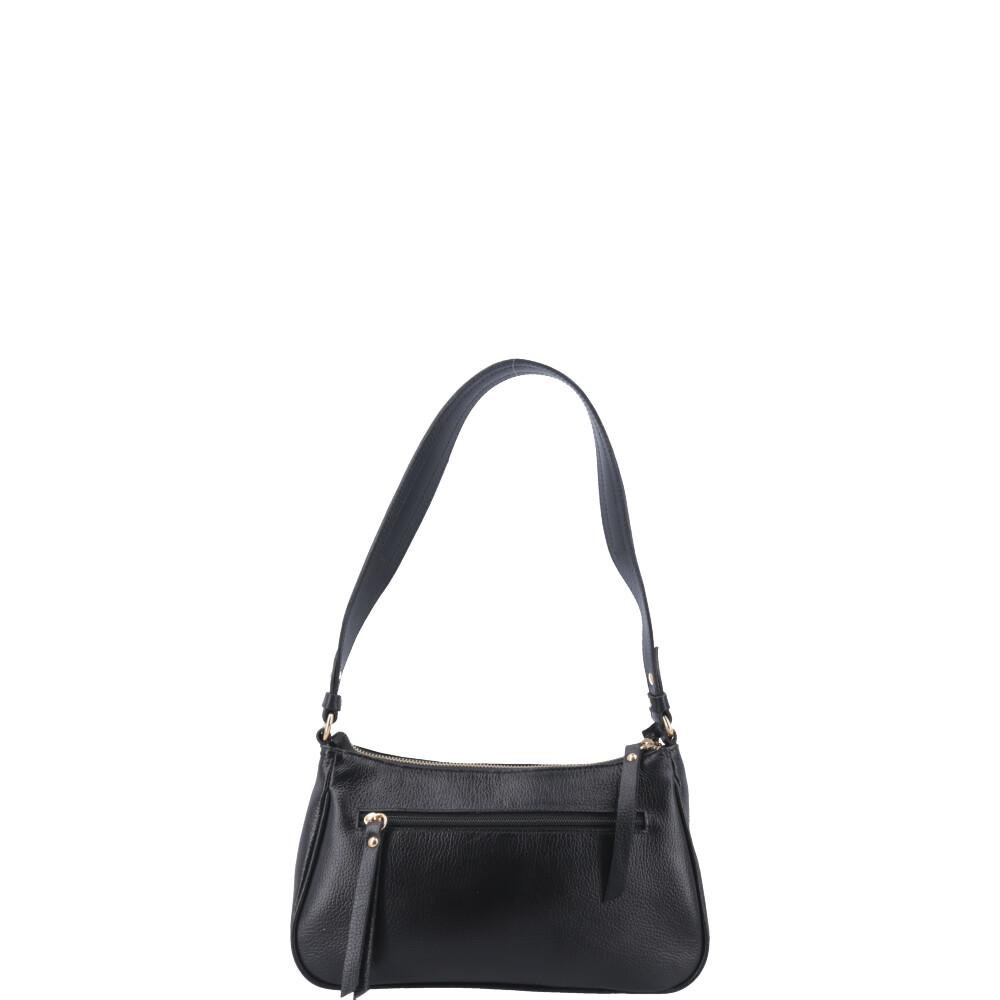 Bolsa de Couro Baguete Ivete Bauarte Preto 2