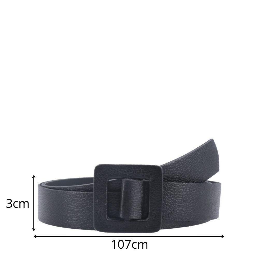 Cinto de Couro Sílvia Bauarte Preto 4