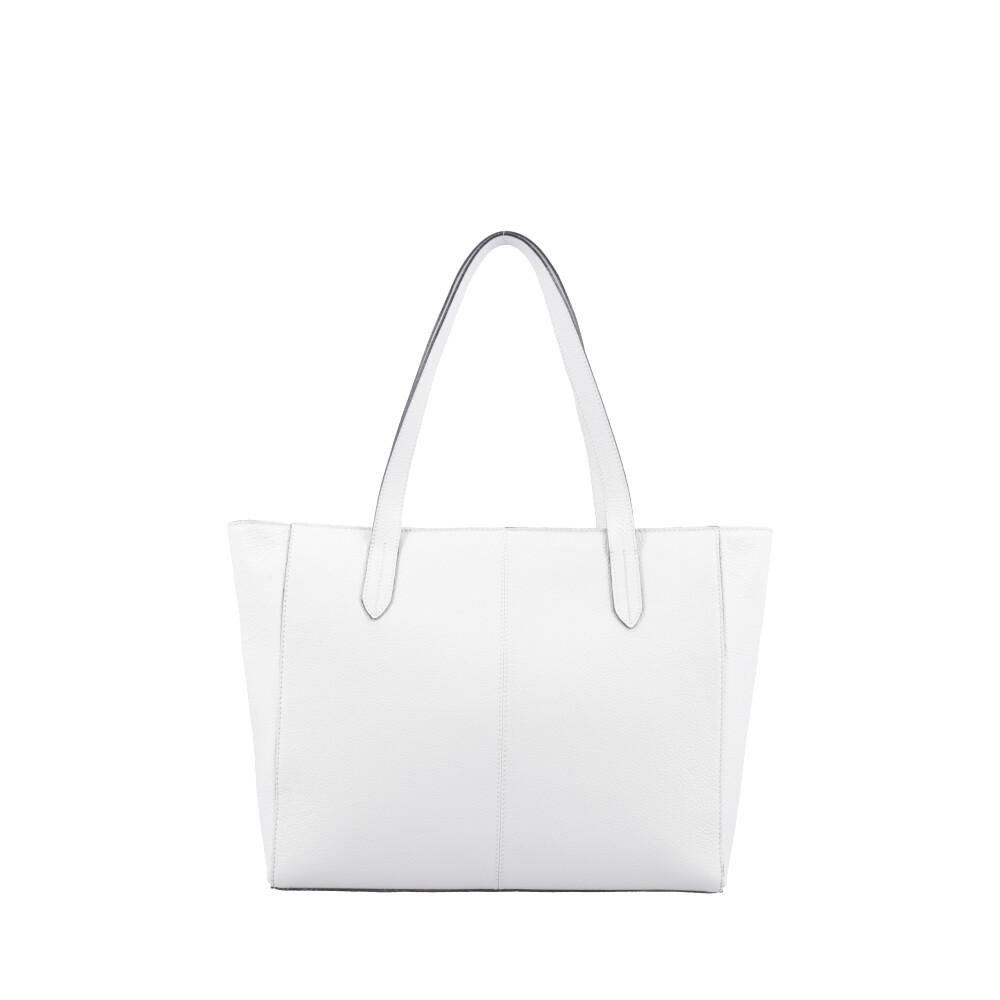 Bolsa de Couro Shopper Teresa Bauarte Branco 2