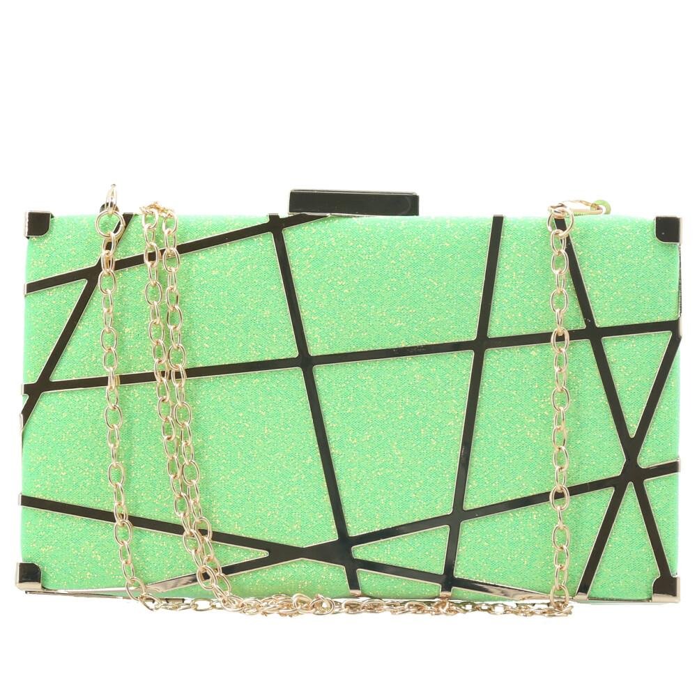 Bolsa Clutch Mary Bauarte Verde 2
