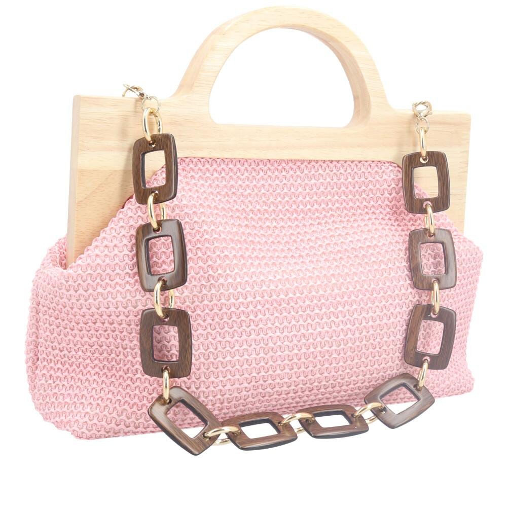 Bolsa Clutch de Ráfia Grace Bauarte