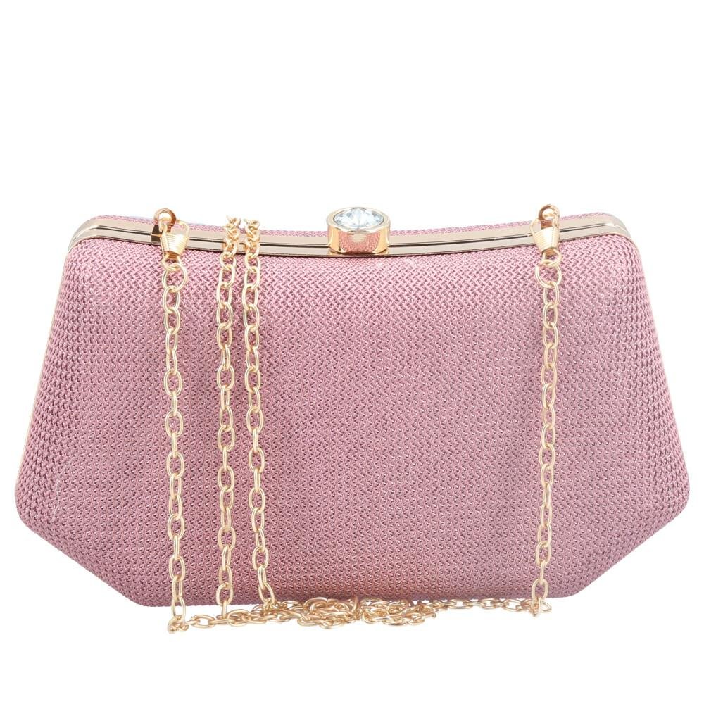 Bolsa Clutch Feminina 0452720C241 Rosa 2