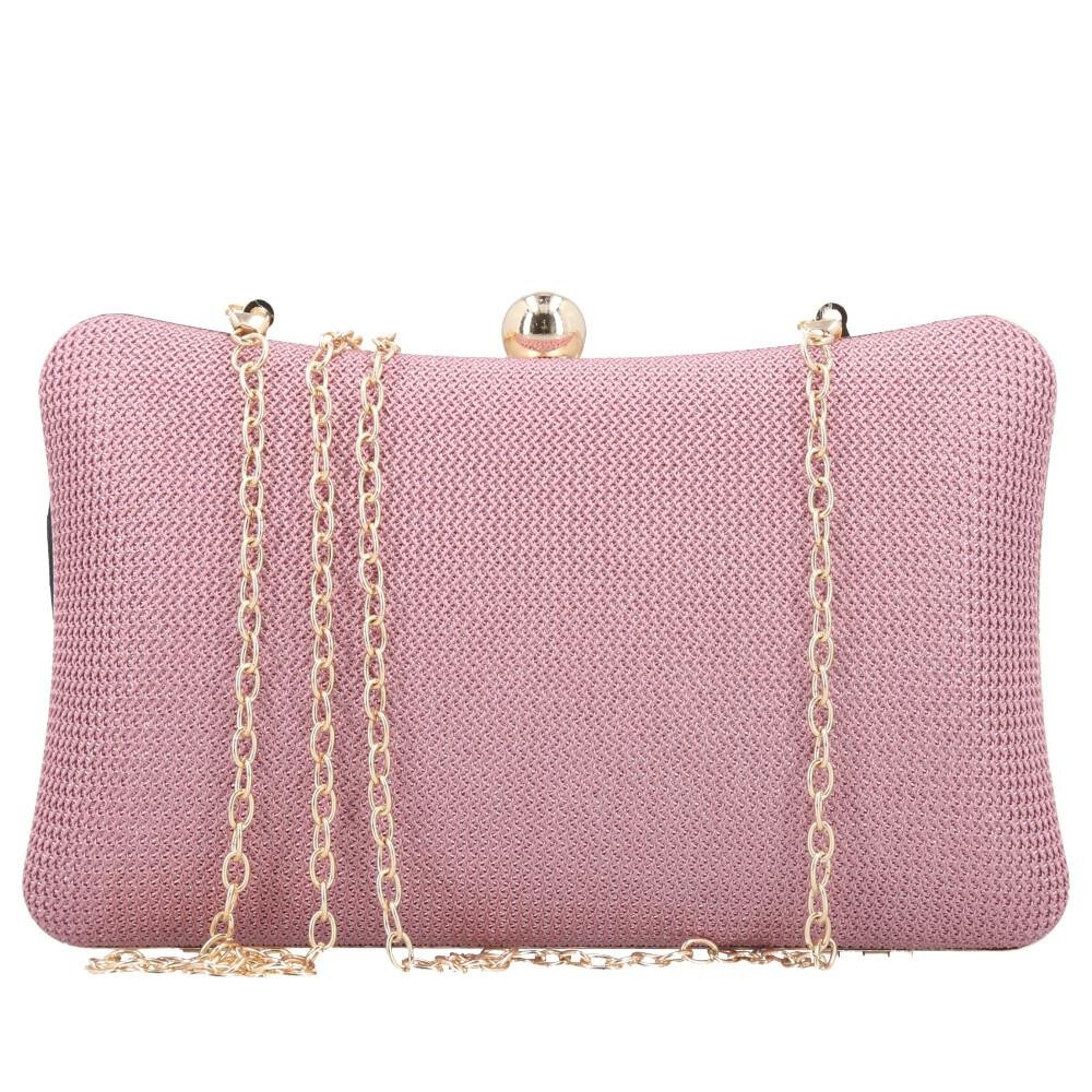 Bolsa Clutch Édina Bauarte Rosa 2