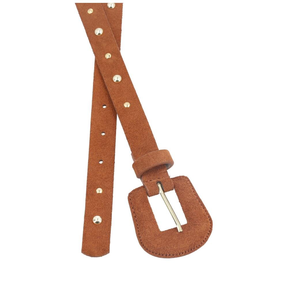 Cinto de Camurça Eliana Bauarte Caramelo 2