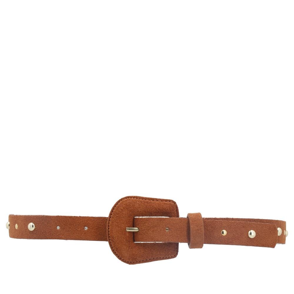 Cinto de Camurça Eliana Bauarte Caramelo 3