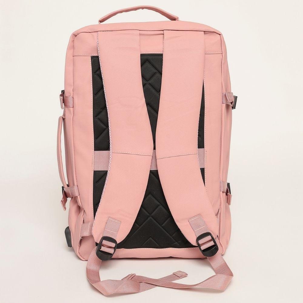 Mochila Mala Unissex com Praticidade e Estilo Bauarte Rosa 2