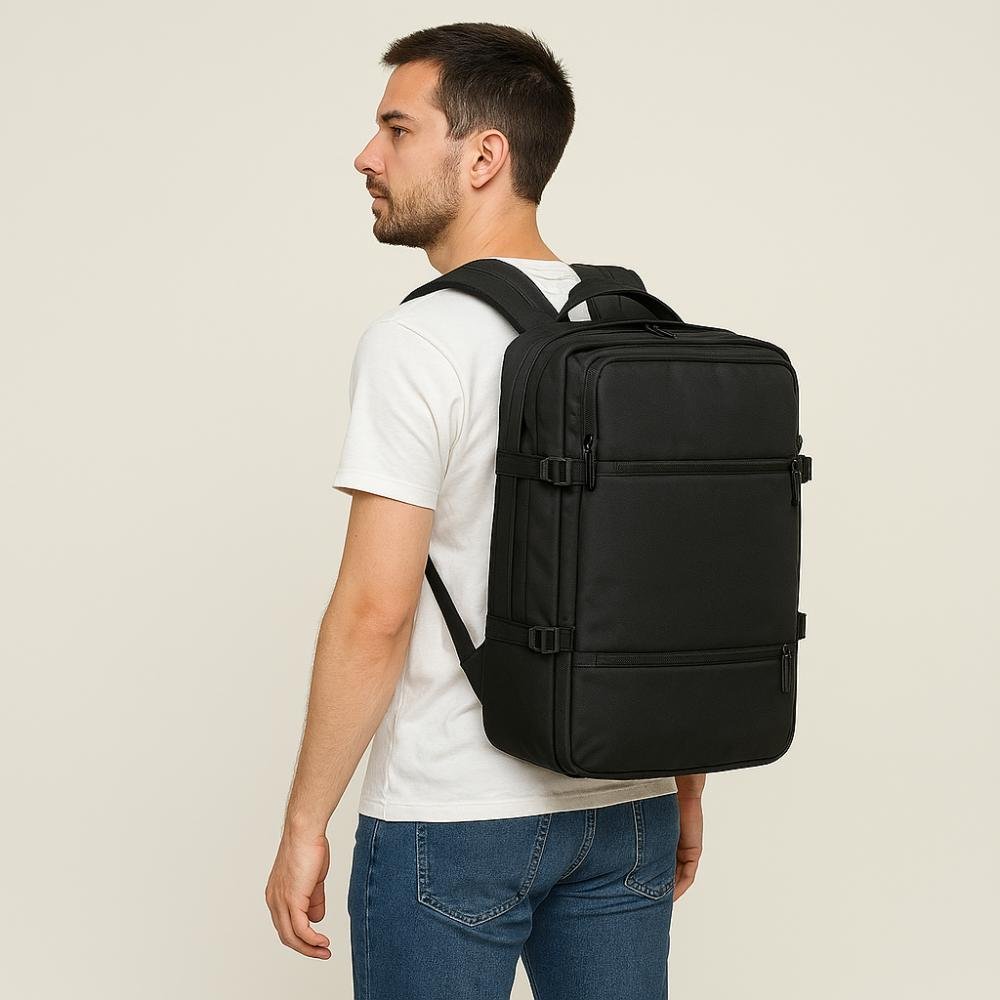 Mochila Mala Unissex com Praticidade e Estilo Bauarte Rosa 5