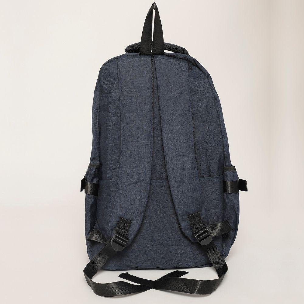 Mochila Escolar Universitária Porta Notebook Bauarte Azul 2