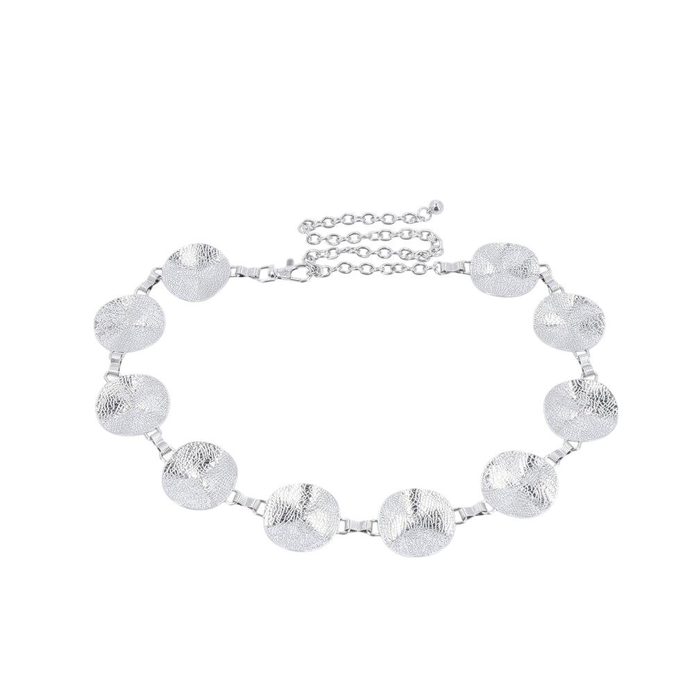 Cinto Feminino de Corrente  Prata 1