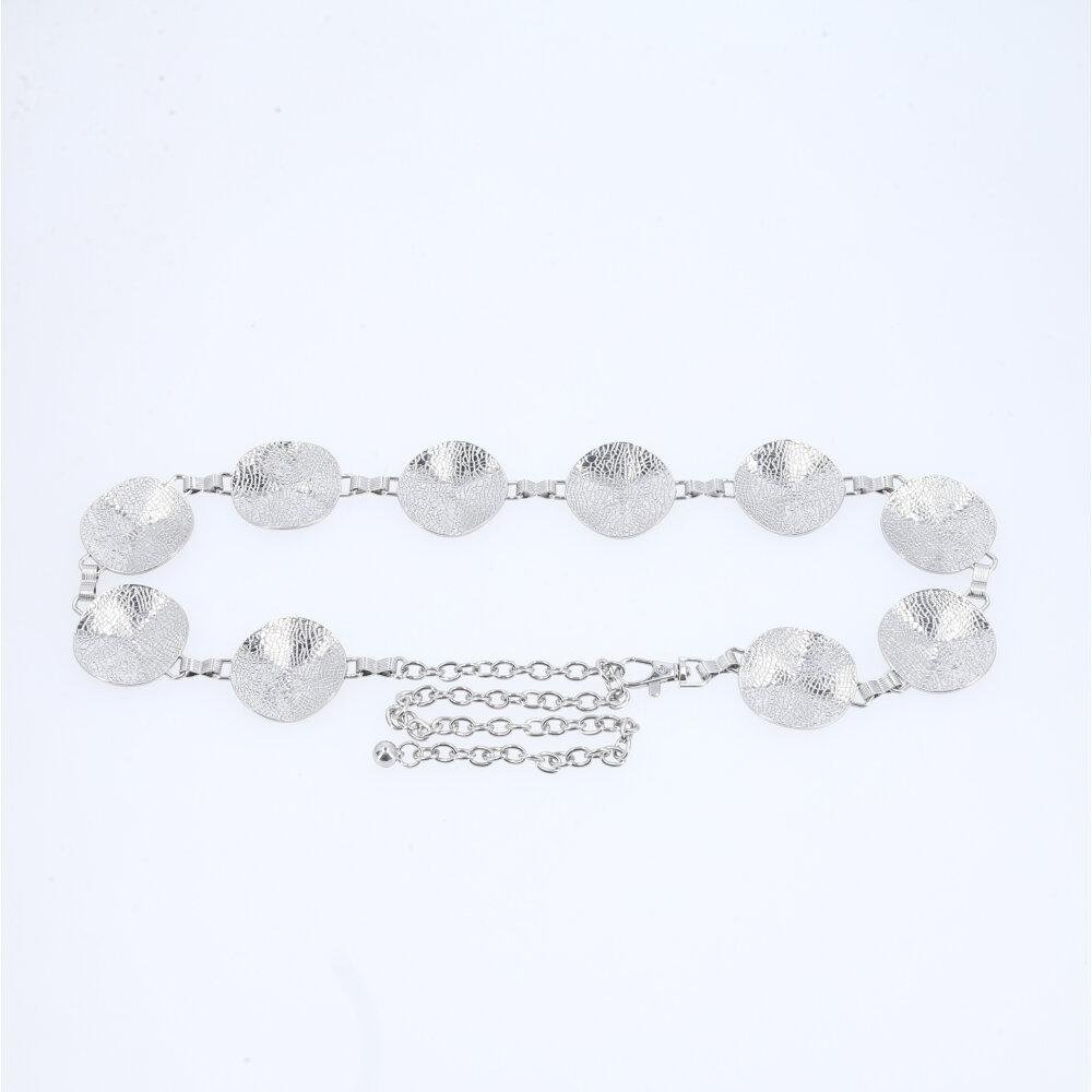 Cinto Feminino de Corrente  Prata 2