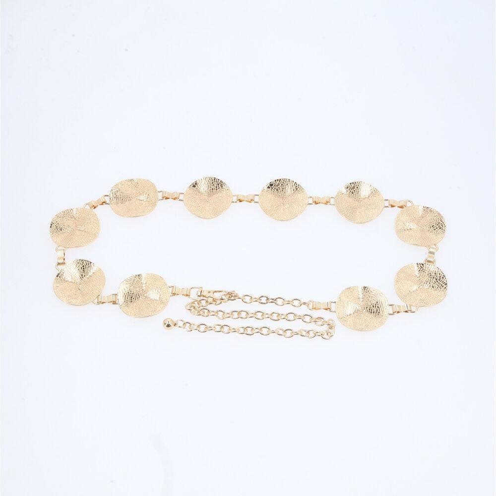 Cinto Feminino de Corrente Ouro 2
