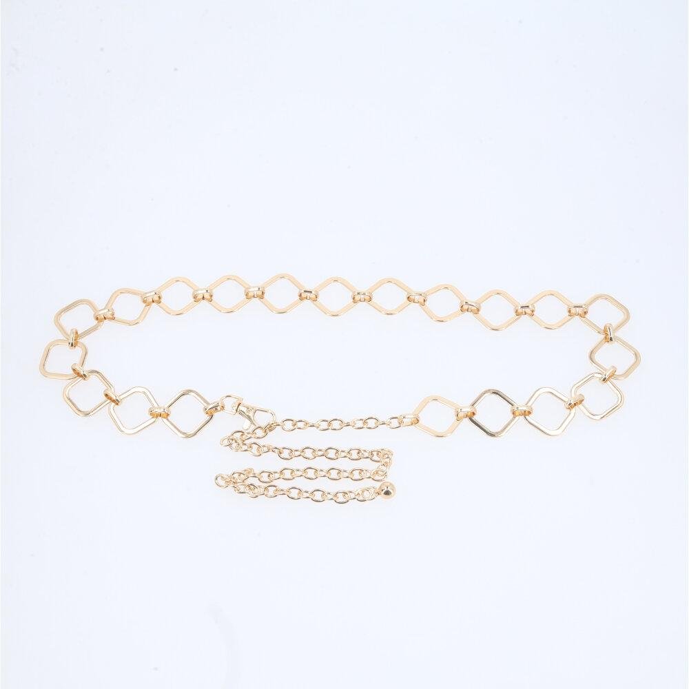 Cinto Feminino de Corrente Ouro 2