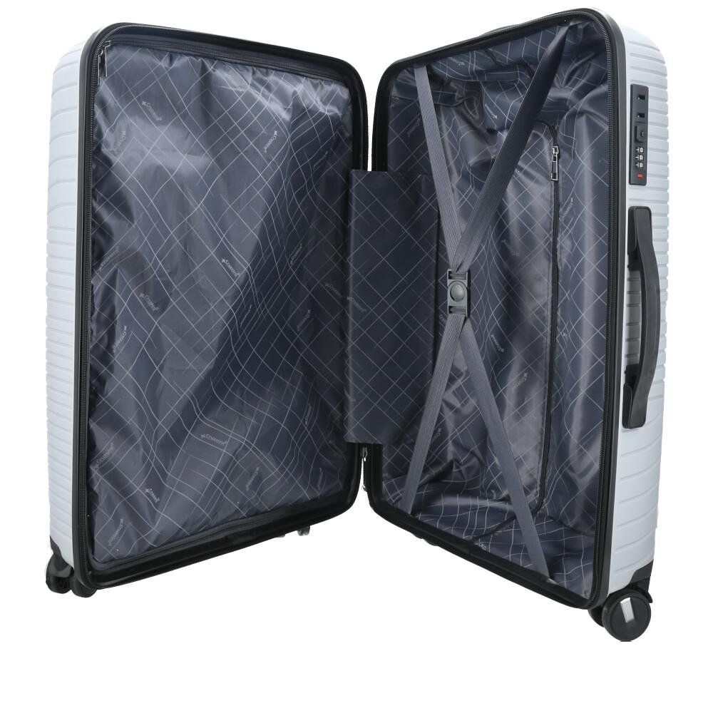 Mala Média de Polipropileno com Expansor – Suporta Até 24kg Cinza 2