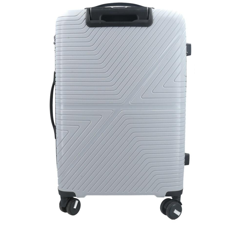 Mala Média de Polipropileno com Expansor – Suporta Até 24kg Cinza 3