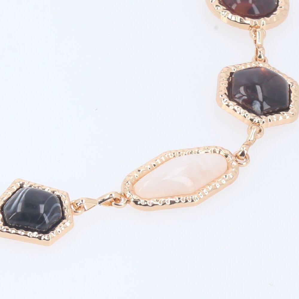 Cinto Feminino de Metal Dourado com Madrepérola Dourado 4