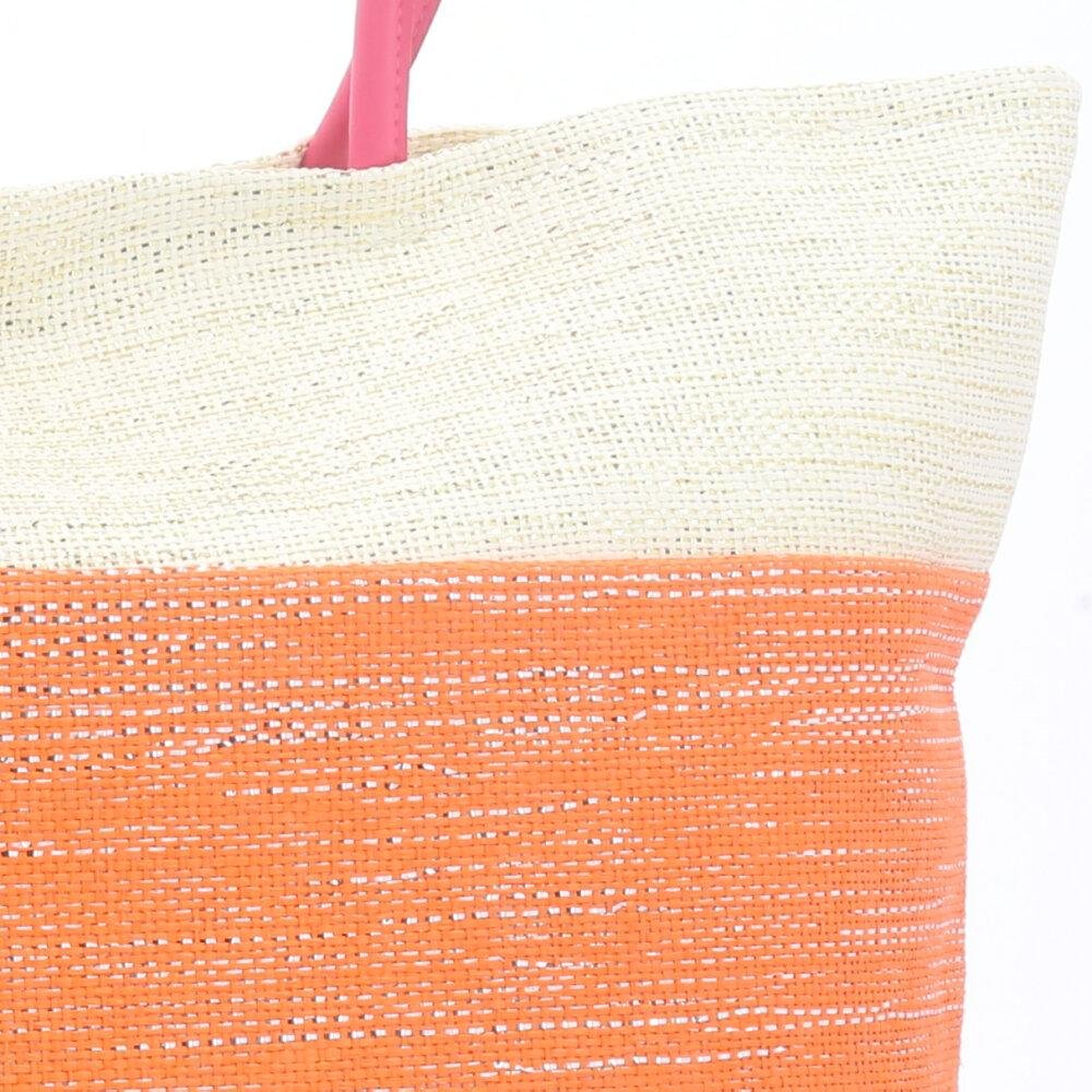 Bolsa de Praia Feminina Colorida Rosa 3