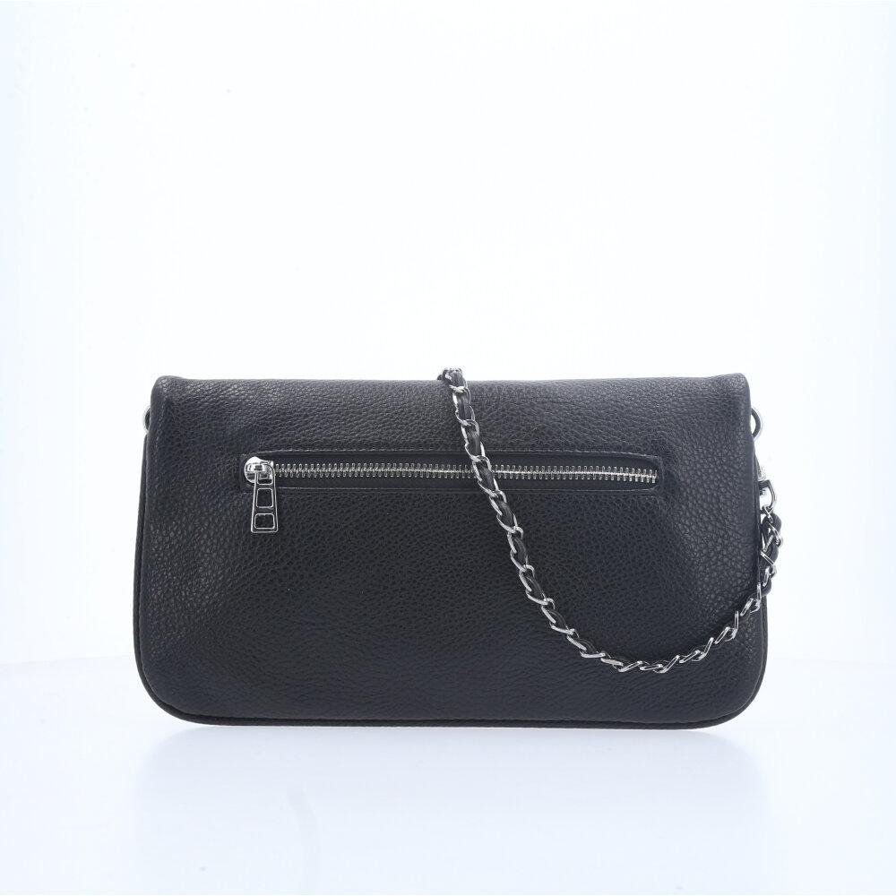 Bolsa Feminina Transversal com Alça de Corrente Preto 2