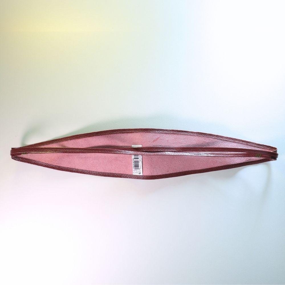 Cinto Faixa Sabrina de Couro Bauarte Vinho 3