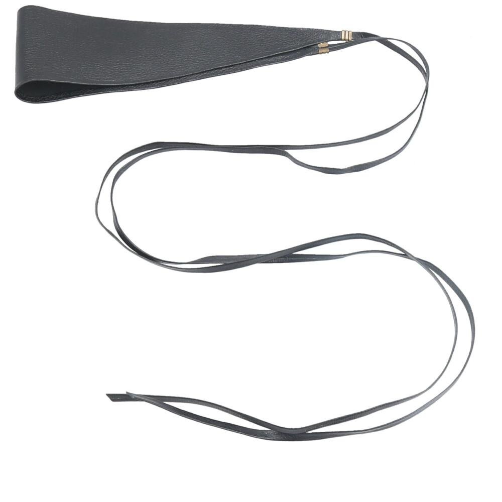 Cinto Faixa Sabrina de Couro Bauarte Preto 2