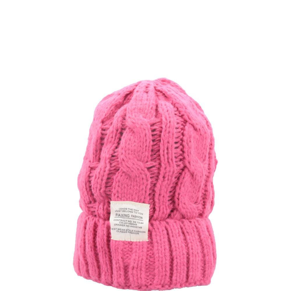 Touca de Lã Gil Bauarte Rosa 3