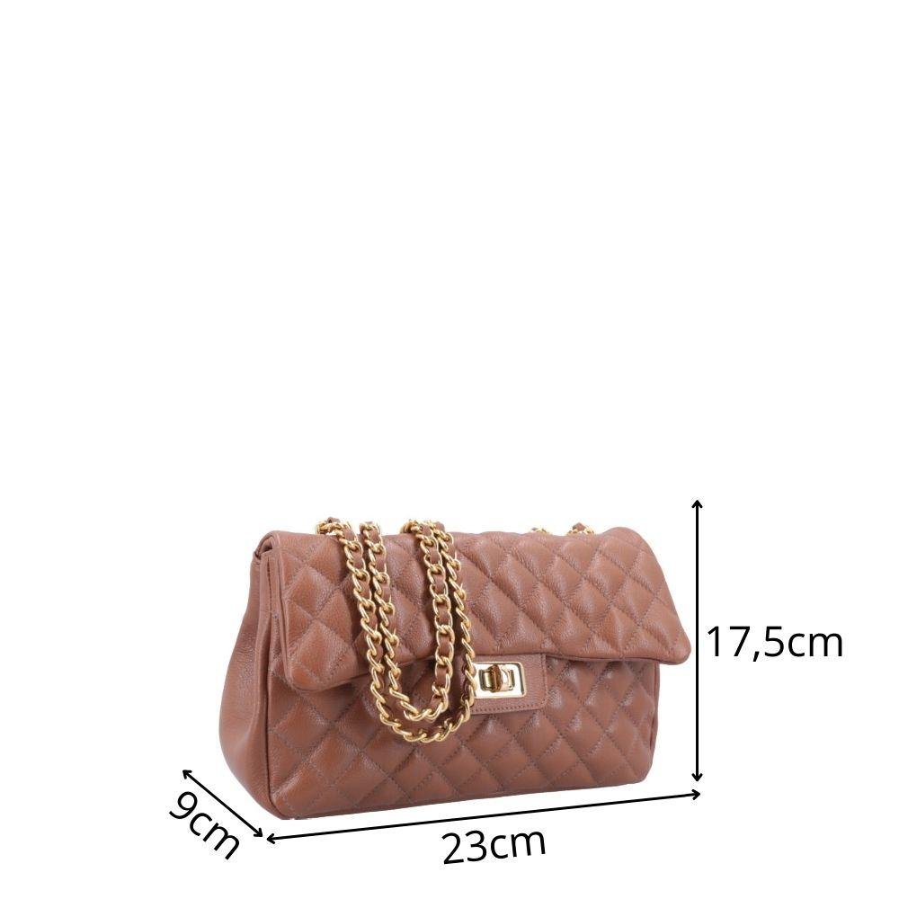 Bolsa de Couro Nayara Bauarte Marrom 4