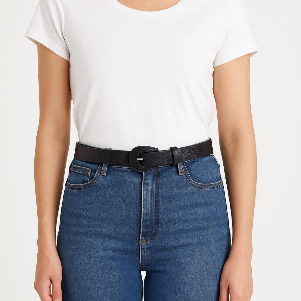 Cinto de Couro Violeta Bauarte Marrom 5