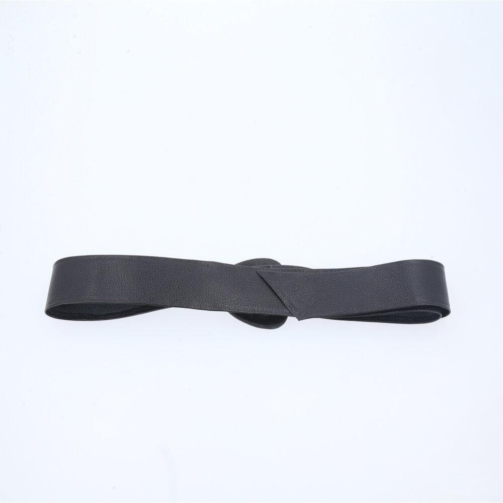 Cinto de Couro Faixa Denise Bauarte  Preto 2