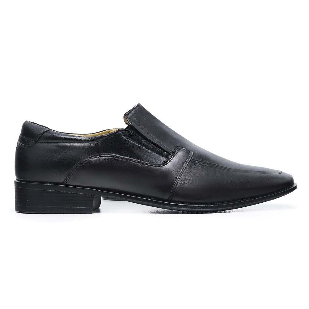 Sapato Social Sândalo Liso Moderno Masculino 2328 Preto 2