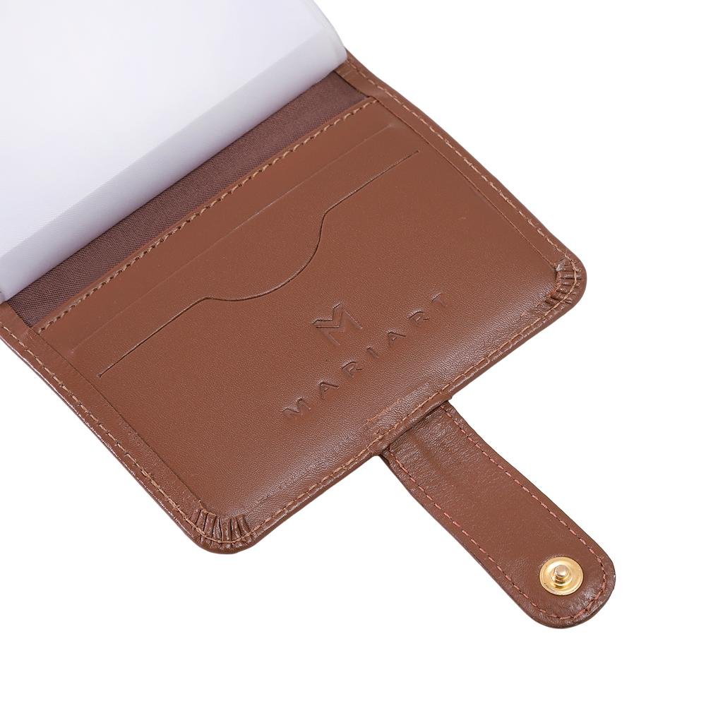 Carteira de Couro M.ART 90 Marrom 4