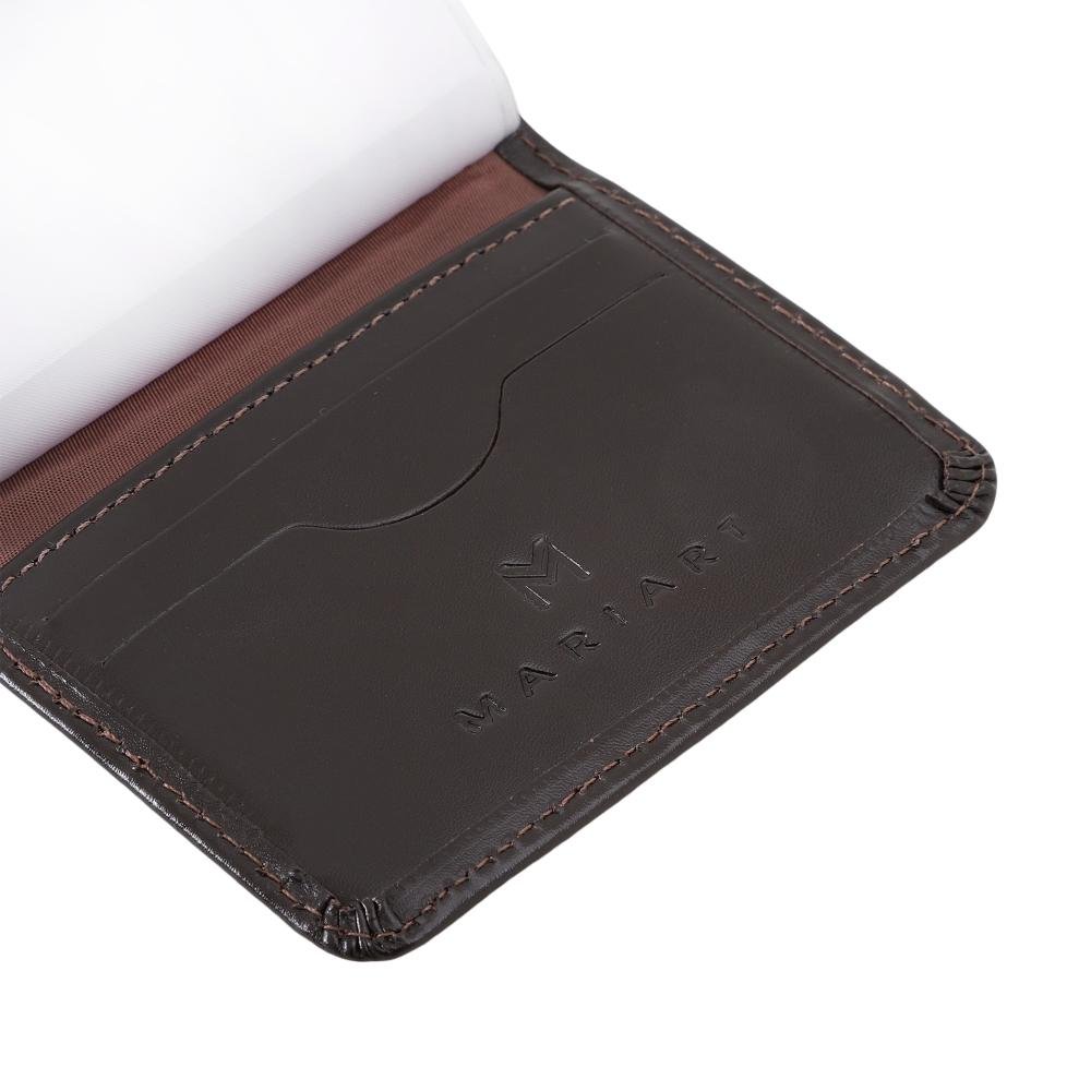 Carteira de Couro Mariart 256 Marrom 2