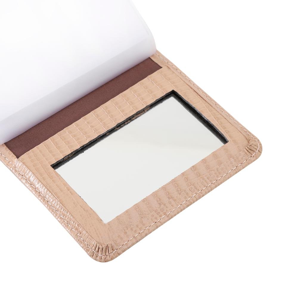 Carteira de Couro Mariart 256L Bege 2