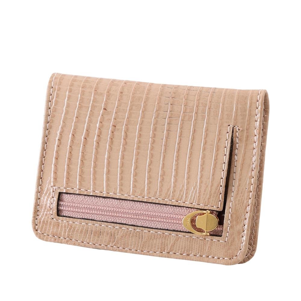 Carteira de Couro Mariart 256L Bege 4